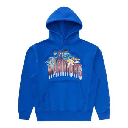 NBA GOLDEN STATE WARRIORS ARCH HOODIE (BLUE)