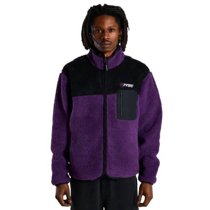 Yu-Gi-Oh! Purple Dark Magician Fleece Jacket