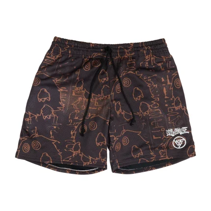 Yu-Gi-Oh! Kuriboh Graphic Mesh Shorts